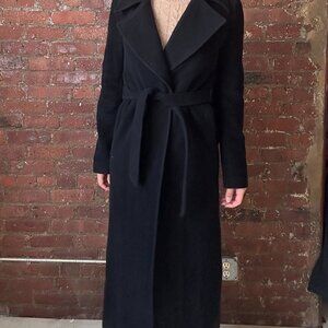 Saks Fifth Avenue Wool/Cashmere/Poly blend coat